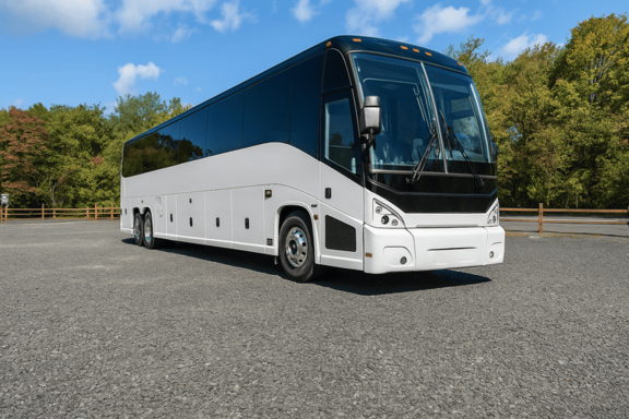 Bus Rental Company Henderson 56 Passenger Charter Bus