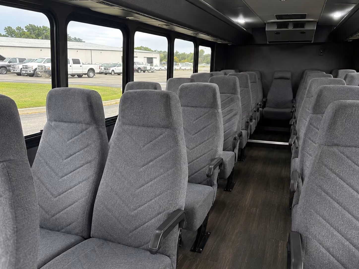 18 passenger minibus inside