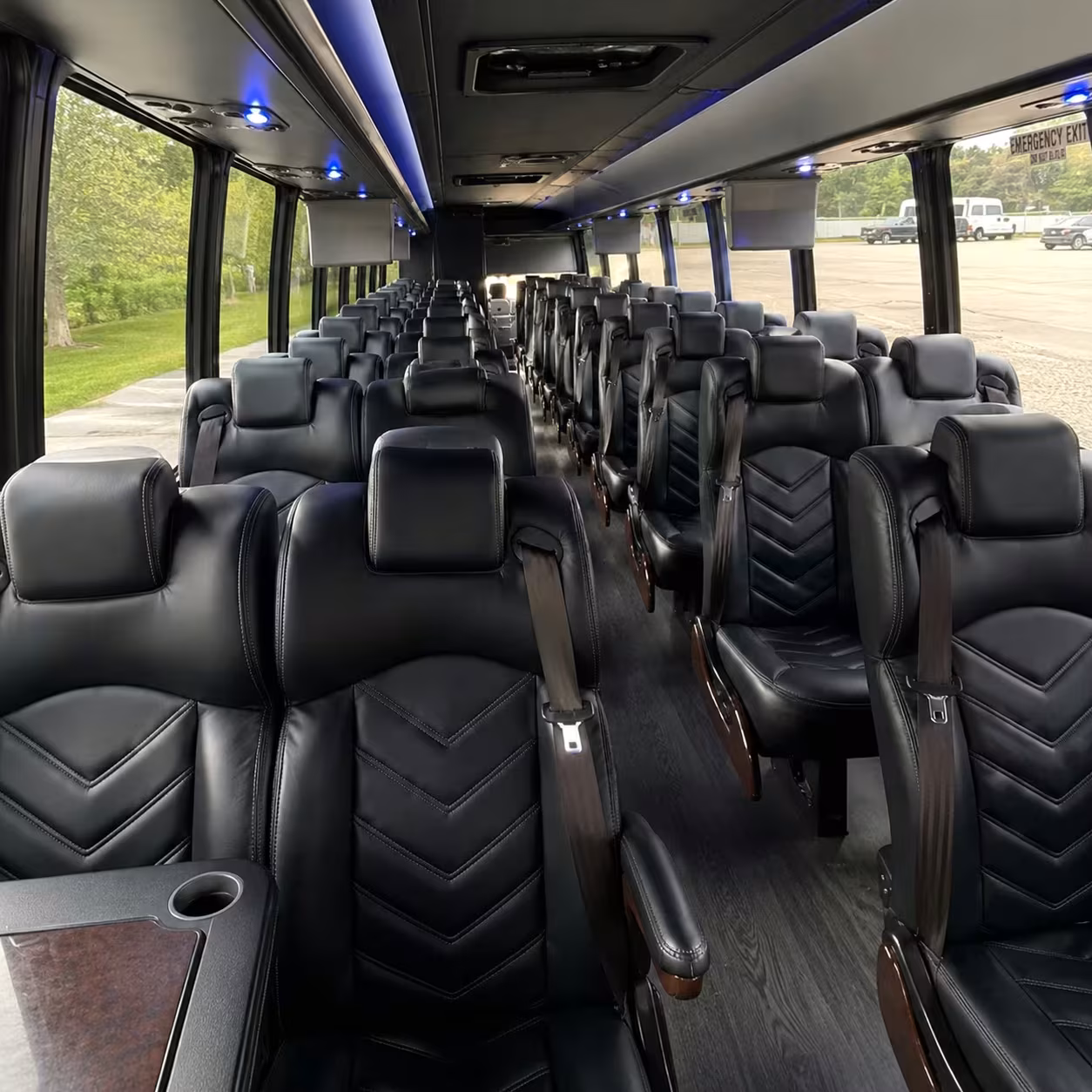 30 passenger minibus inside