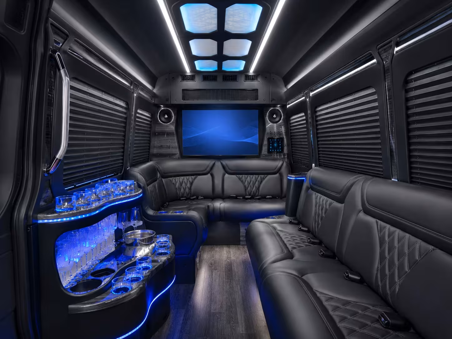 henderson wedding bus rentals for 50 guests or 500